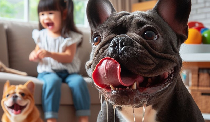 two french bulldog pups looking sad and lonely while their owner is out